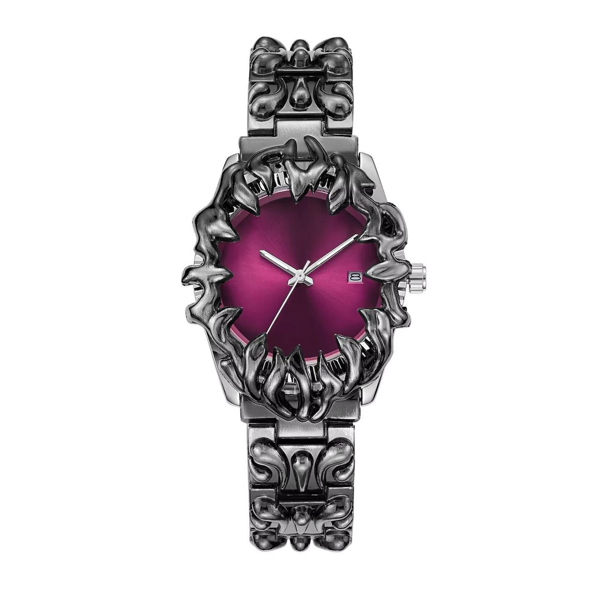 Y2K Chrome Watch